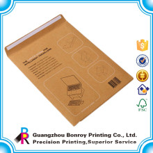 Guangzhou factory high quality custom colourful logo brown envelopes